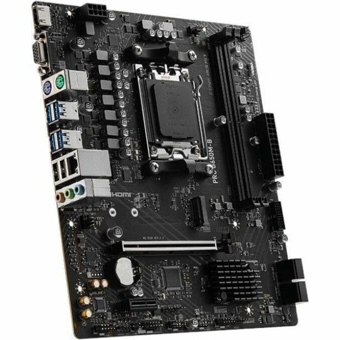 MSI PRO B650M-B Gaming Desktop Motherboard - AMD B650 Chipset - Socket AM5 - Micro ATX