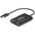 StarTech.com USB 3.0 to DisplayPort Adapter - 4K 30Hz - External Video & Graphics Card - Dual Monitor Display Adapter - Supports Windows (USB32DPES2)