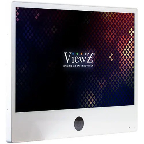 ViewZ VZ-PVM-I3W3N 27" Class Webcam Full HD LCD Monitor - 16:9 - White