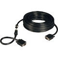 Tripp Lite by Eaton 100ft VGA Coax Monitor Cable Easy Pull with RGB High Resolution HD15 M/M 100'