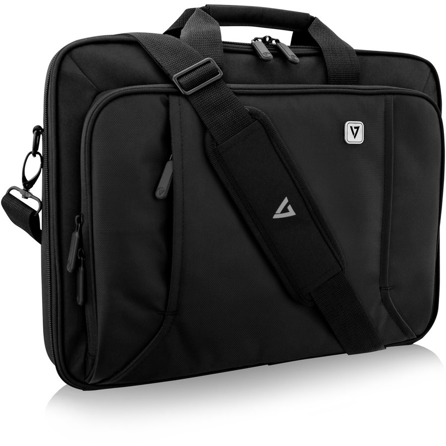 V7 Professional CCP17-BLK-9E Carrying Case (Briefcase) for 43.2 cm (17") to 43.9 cm (17.3") Notebook - Black