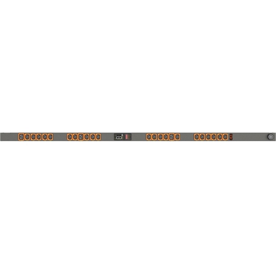 Vertiv Geist PDU - Switched - 2P+E (IP44) - 21 x U-Lock IEC 60320 C13, 3 x U-Lock IEC 60320 C19 - 16 A