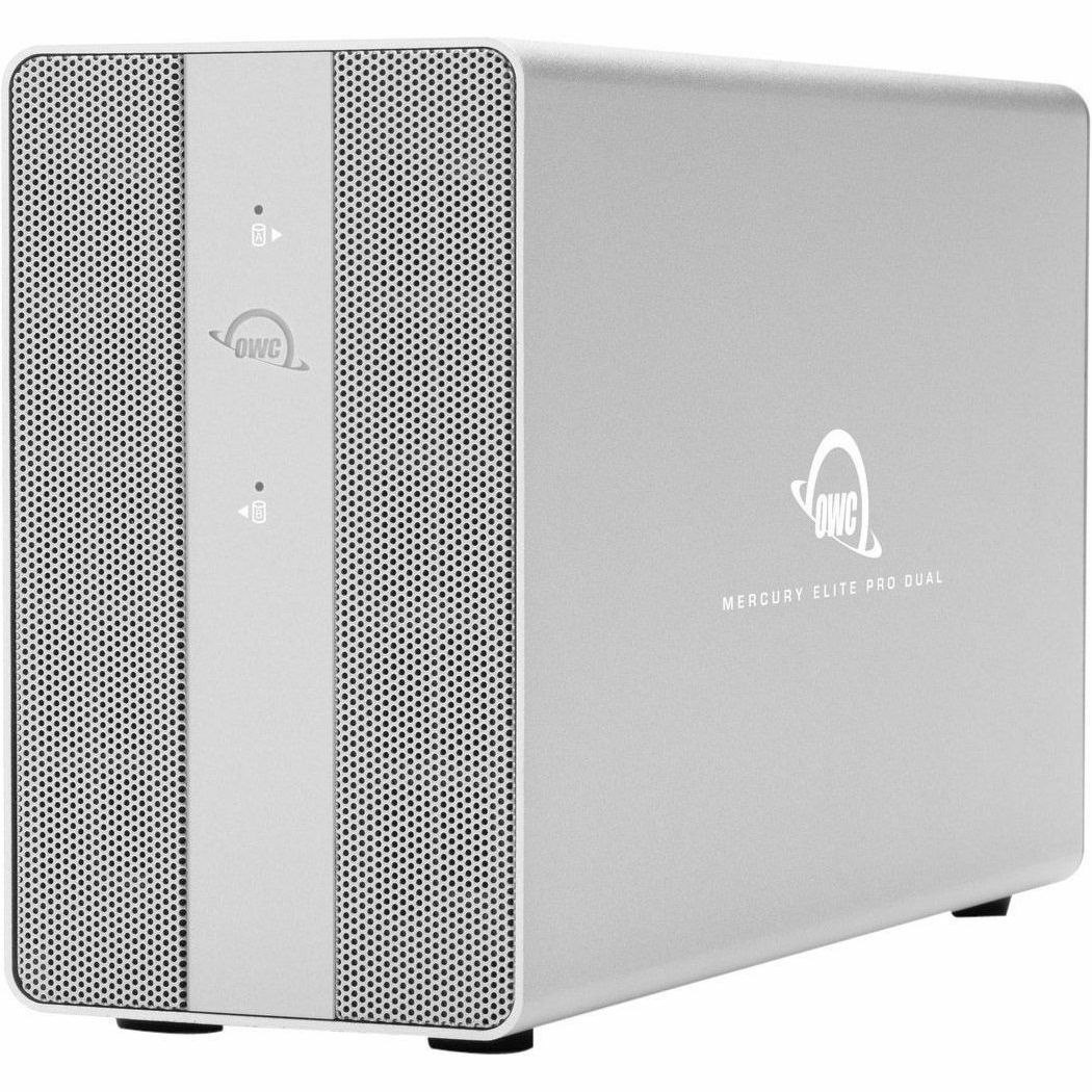 OWC Mercury Elite Pro Dual with 3-Port Hub External Storage Solution