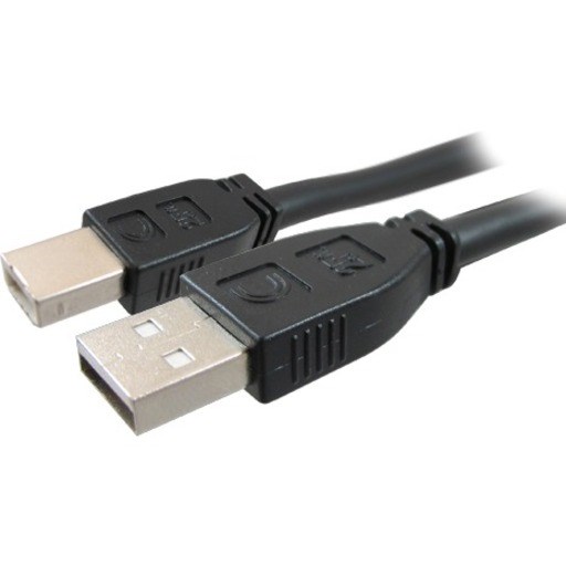 Comprehensive Pro AV/IT Active Plenum USB A Male to B Male Cable 25ft