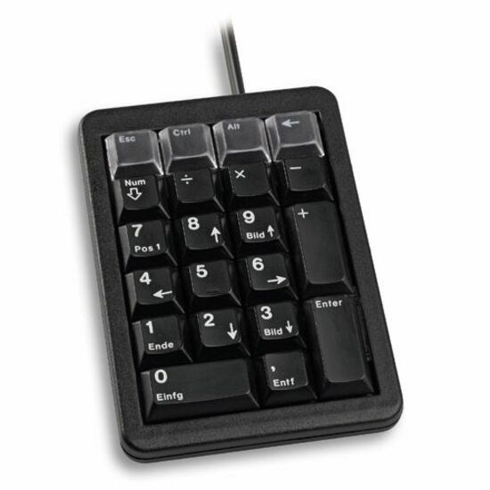 CHERRY G84-4700 Keypad - Cable Connectivity - USB Interface - German - Black