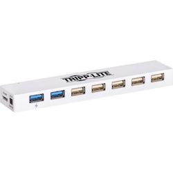 Tripp Lite by Eaton 7-Port USB 3.x (5Gbps) / USB 2.0 Combo Hub - USB Charging 2 USB 3.x & 5 USB 2.0 Ports