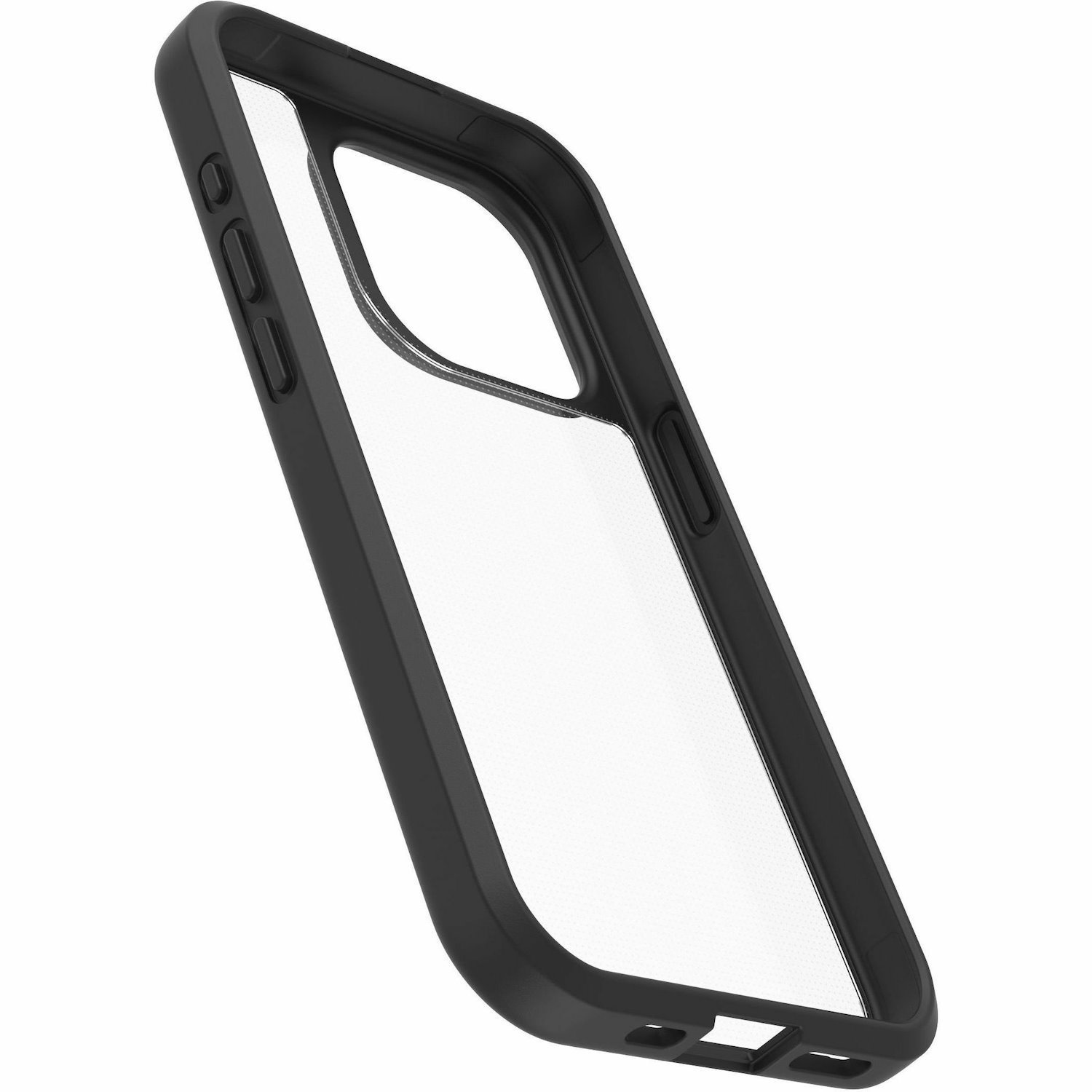 OtterBox React Case for Apple iPhone 15 Pro Smartphone - Black Crystal