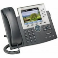 Cisco Unified 7965G IP Phone - Refurbished - Corded - Corded - Wall Mountable - Dark Gray