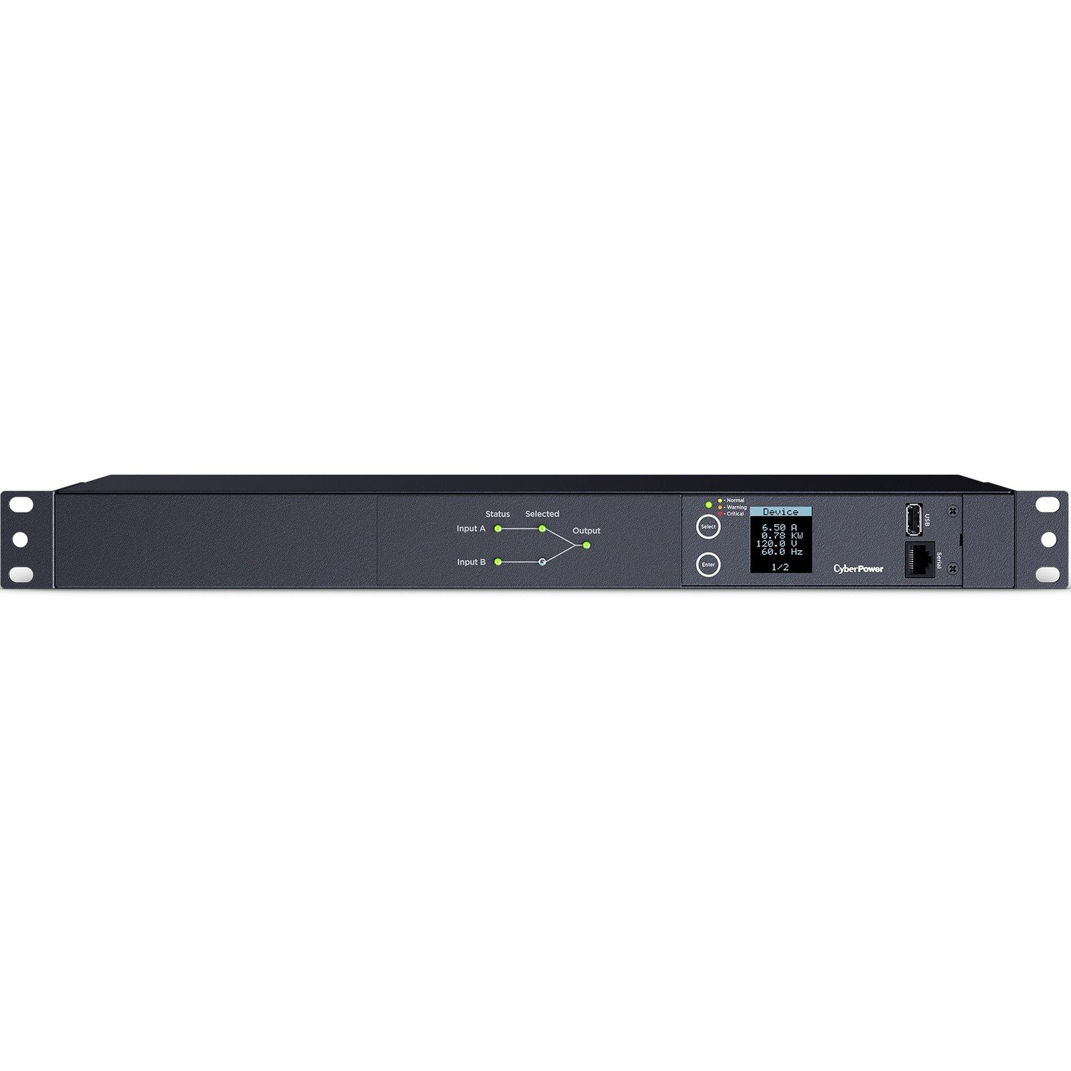 CyberPower Switched ATS PDU PDU24001 10-Outlets PDU