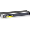 Netgear ProSafe GS408EPP 8 Ports Manageable Ethernet Switch - Gigabit Ethernet - 1000Base-T