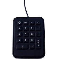Gamber-Johnson Keypad - Cable Connectivity - USB Interface - Black