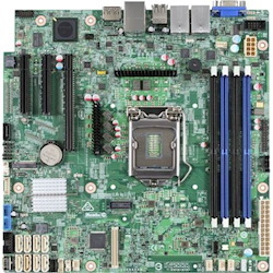 Intel S1200SPLR Server Motherboard - Intel C236 Chipset - Micro ATX