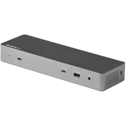 StarTech.com Thunderbolt 3 Dock w/USB-C Host Compatibility - Dual 4K 60Hz DP 1.4 or HDMI TB3/USB-C Docking Station - 1x 8K - 96W PD/5xUSB