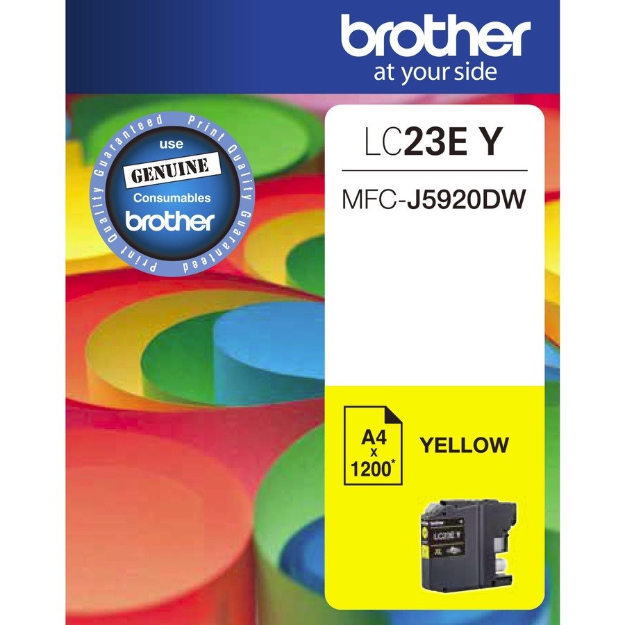 Brother LC23EY Original Ink Cartridge - Yellow