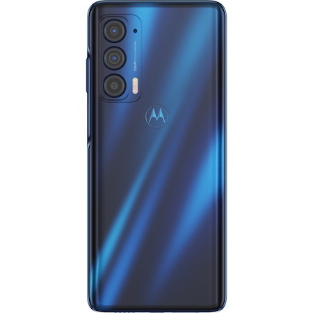 Motorola Mobility edge (2021) 256 GB Smartphone - 6.8" LCD Full HD Plus 1920 x 1080 - Octa-core (Kryo 670Quad-core (4 Core) 2.40 GHz + Kryo 670 Quad-core (4 Core) 1.90 GHz - 8 GB RAM - Android 11 - 5G - Nebula Blue