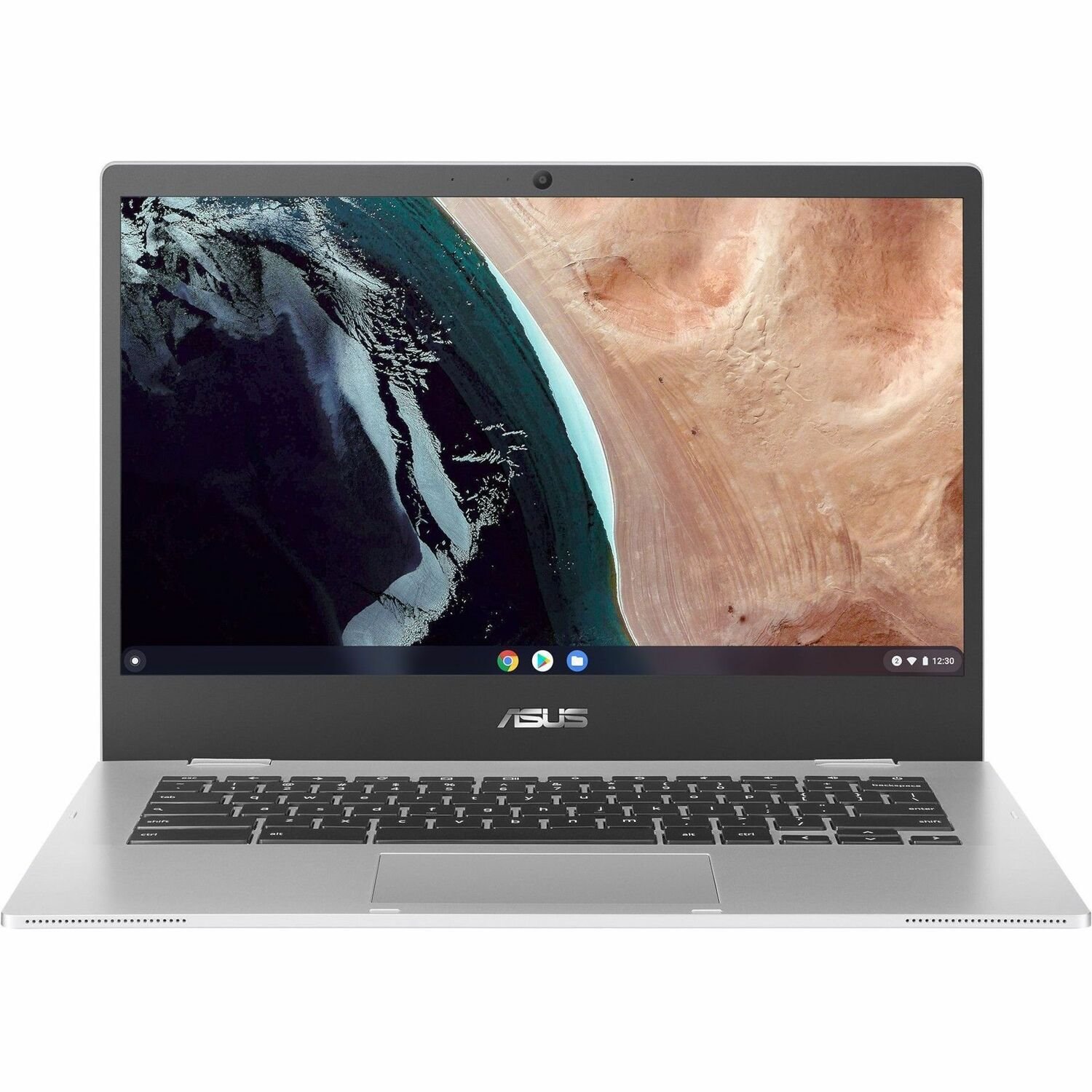 Asus Chromebook CX1 CX1400 CX1400CKA-DS84F 14" Chromebook - Full HD - Intel Celeron N4500 - 8 GB - 64 GB Flash Memory - Transparent Silver