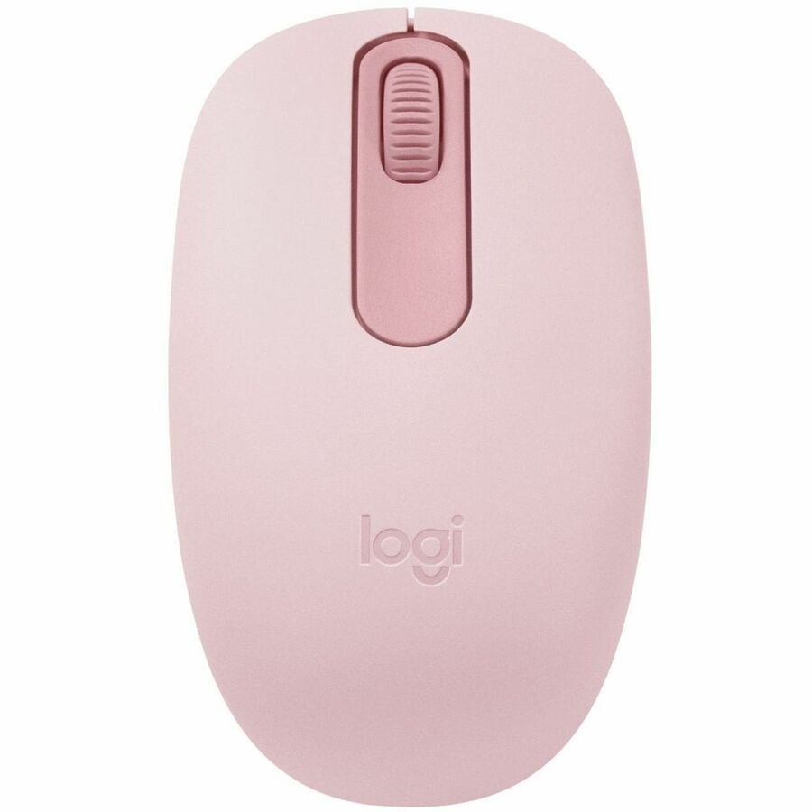 Logitech M196 Bluetooth Wireless Mouse, Compact and Portable Mouse for Laptops, Tablets and More, 12-Month Battery, Smooth Tracking, Compatible With PC and Mac, Windows and macOS (Rose)