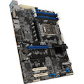 Asus P12R-E Server Motherboard - Intel C256 Chipset - Socket LGA-1200 - ATX