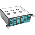 Eaton Tripp Lite Series 40/100Gb Breakout Cassette, 40Gb to 4 x 10Gb, 100Gb to 4 x 25Gb, (x3) 8-Fiber MTP/MPO to (x12) LC Duplex, Type-B Polarity