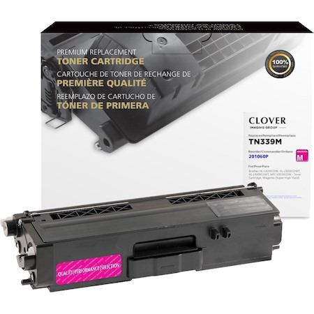 Office Depot Premium Remanufactured Super High Yield Laser Toner Cartridge - Alternative for Brother TN339, TN339M (TN339M, ODTN339M) - Magenta Pack