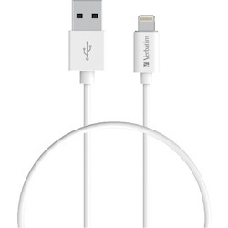 Verbatim 50 cm Lightning/USB Data Transfer Cable for iPhone, iPad, iPad Air, iPad mini, iPod, iPod touch