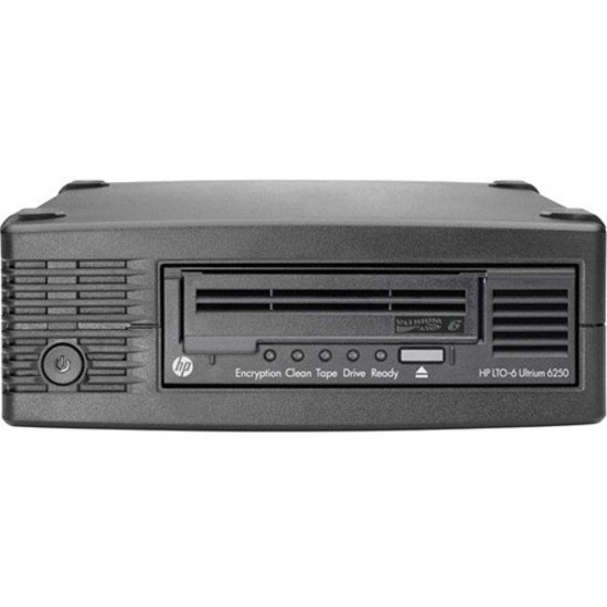 HPE StoreEver LTO-6 Tape Drive - 2.50 TB (Native)/6.25 TB (Compressed) - Black