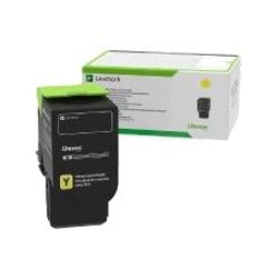 Lexmark Unison Original Ultra High Yield Laser Toner Cartridge - Yellow Pack