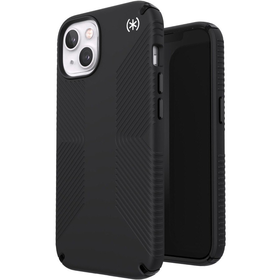 Speck Presidio2 Grip Case for Apple iPhone 13 Smartphone - Black/White