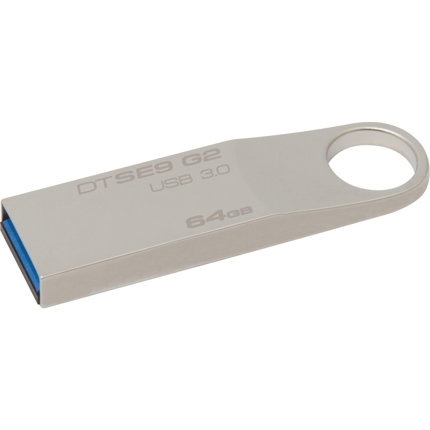 Kingston DataTraveler SE9 G2 64 GB USB 3.0 Flash Drive - Silver