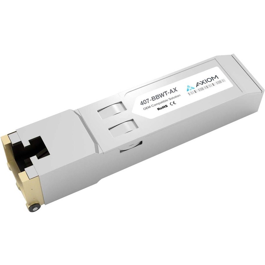 Axiom 10GBase-T SFP+ Transceiver for Dell - 407-BBWT