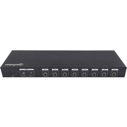 Manhattan 8-Port HDMI KVM Switch, Eight HDMI and Eight USB-B Ports, Full HD, set of eight HDMI-to-USB cables included, Three Year Warranty, Box