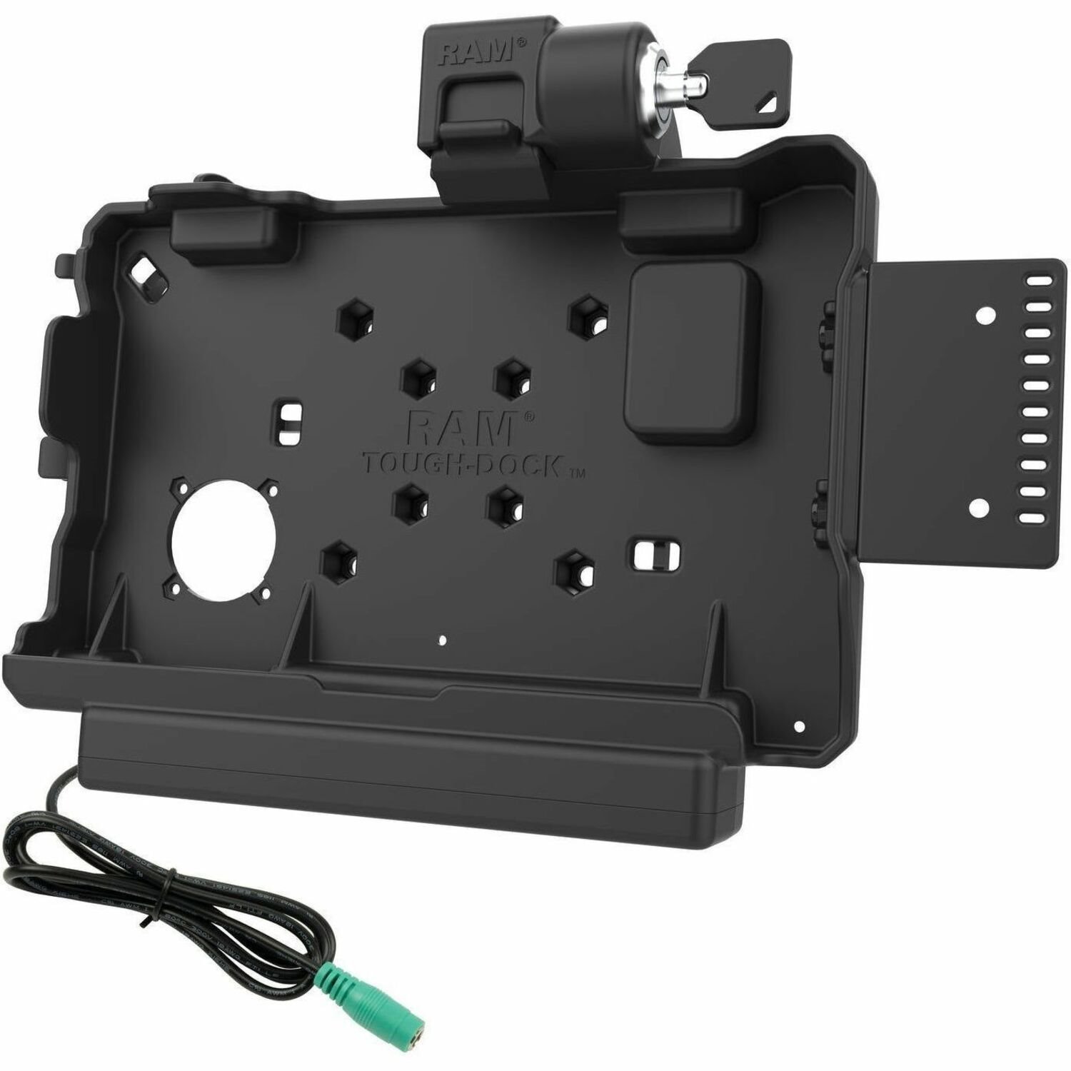 RAM Mounts Form-Fit Locking Powered Dock for Getac ZX80