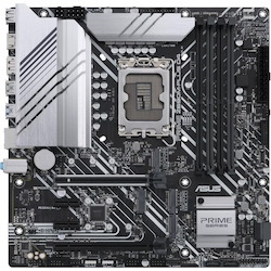 Asus Prime Z690M-PLUS D4 Desktop Motherboard - Intel Z690 Chipset - Socket LGA-1700 - Intel Optane Memory Ready - Micro ATX