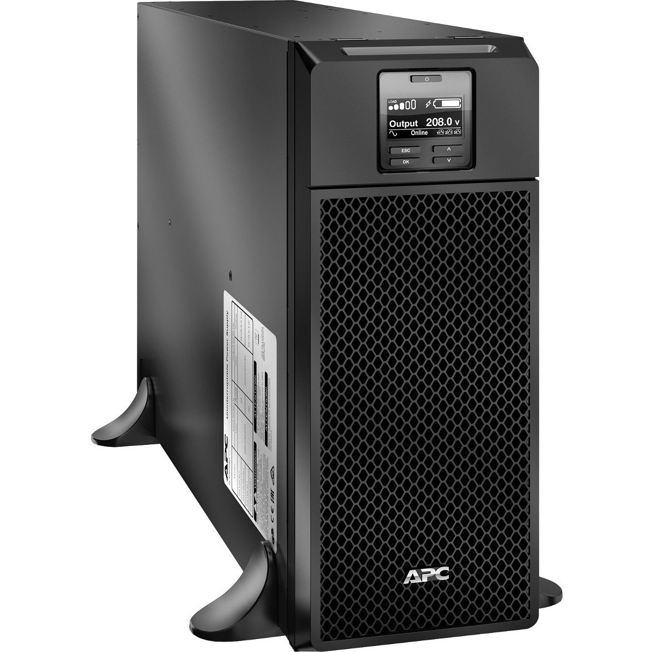 APC by Schneider Electric Smart-UPS SRT6KXLTUS 6KVA Tower/Rack Convertible UPS