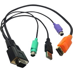 Lantronix Cable for Spider Duo-PS/2, Computer Input, Standard 21.6"