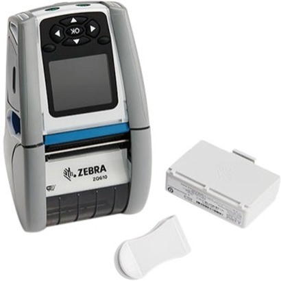 Zebra ZQ610-HC Mobile Direct Thermal Printer - Monochrome - Portable - Receipt Print - Bluetooth - Wireless LAN - Battery Included