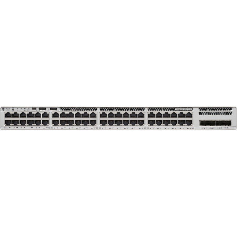 Cisco Catalyst 9200L48-port Partial PoE+ 4x1G Uplink Switch, Network Essentials