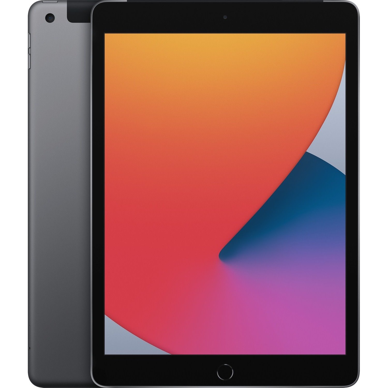 Apple iPad (8th Generation) Tablet - 10.2" - Apple A14 Bionic - 128 GB Storage - iPadOS 14 - 4G - Space Gray