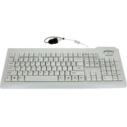 Seal Shield Silver Seal SSWKSV207 Keyboard - Cable Connectivity - USB Interface - English (US) - White