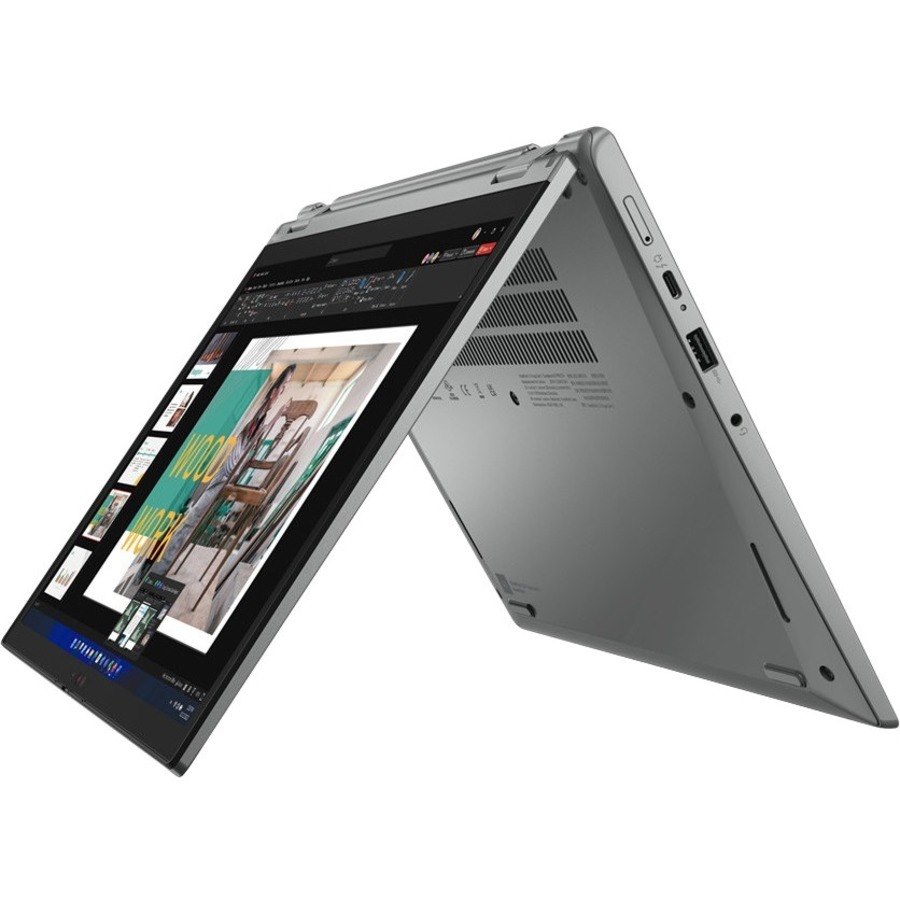 Lenovo ThinkPad L13 Yoga Gen 3 21B5003VUS 13.3" Touchscreen Convertible 2 in 1 Notebook - WUXGA - Intel Core i7 12th Gen i7-1265U - 16 GB - 512 GB SSD - English Keyboard - Storm Gray