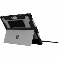 Extreme Shell for Microsoft Surface Pro 5/6/7 12.3" Open Kickstand Design (Black)