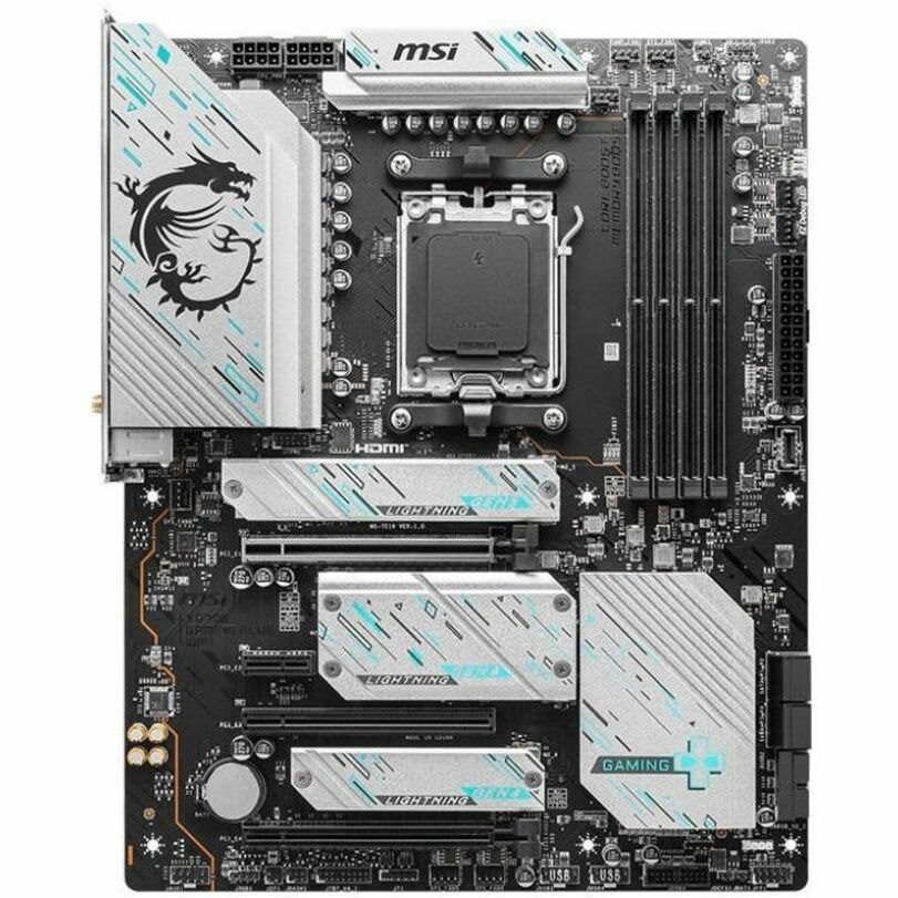 MSI X670E GAMING PLUS WIFI Gaming Desktop Motherboard - AMD X670 Chipset - Socket AM5 - ATX