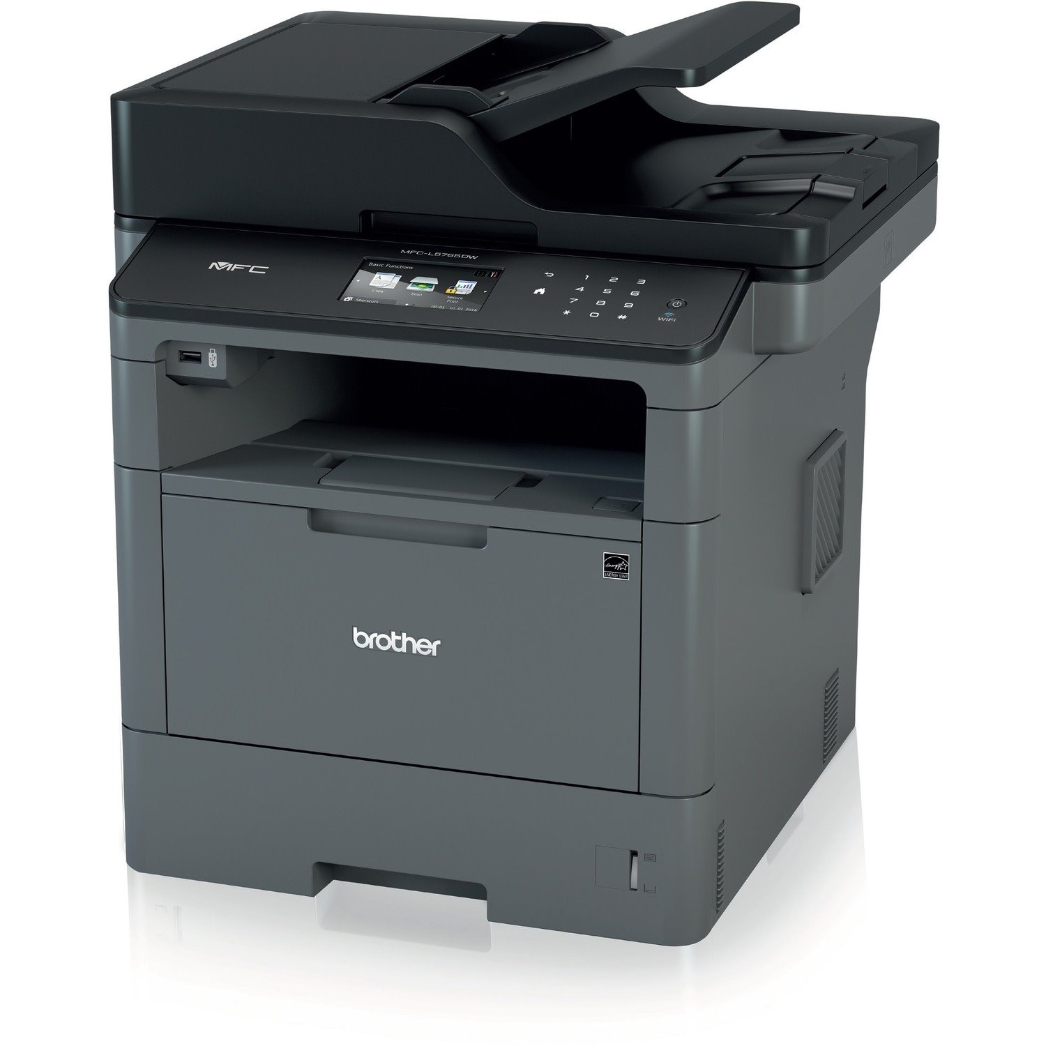 Brother MFC MFCL5755DW Wireless Laser Multifunction Printer - Monochrome