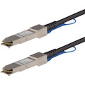 StarTech.com 3m QSFP+ to QSFP+ Direct Attach Cable for Juniper QFX-QSFP-DAC-3M 40GbE QSFP+ Copper DAC 40Gbps Passive Twinax