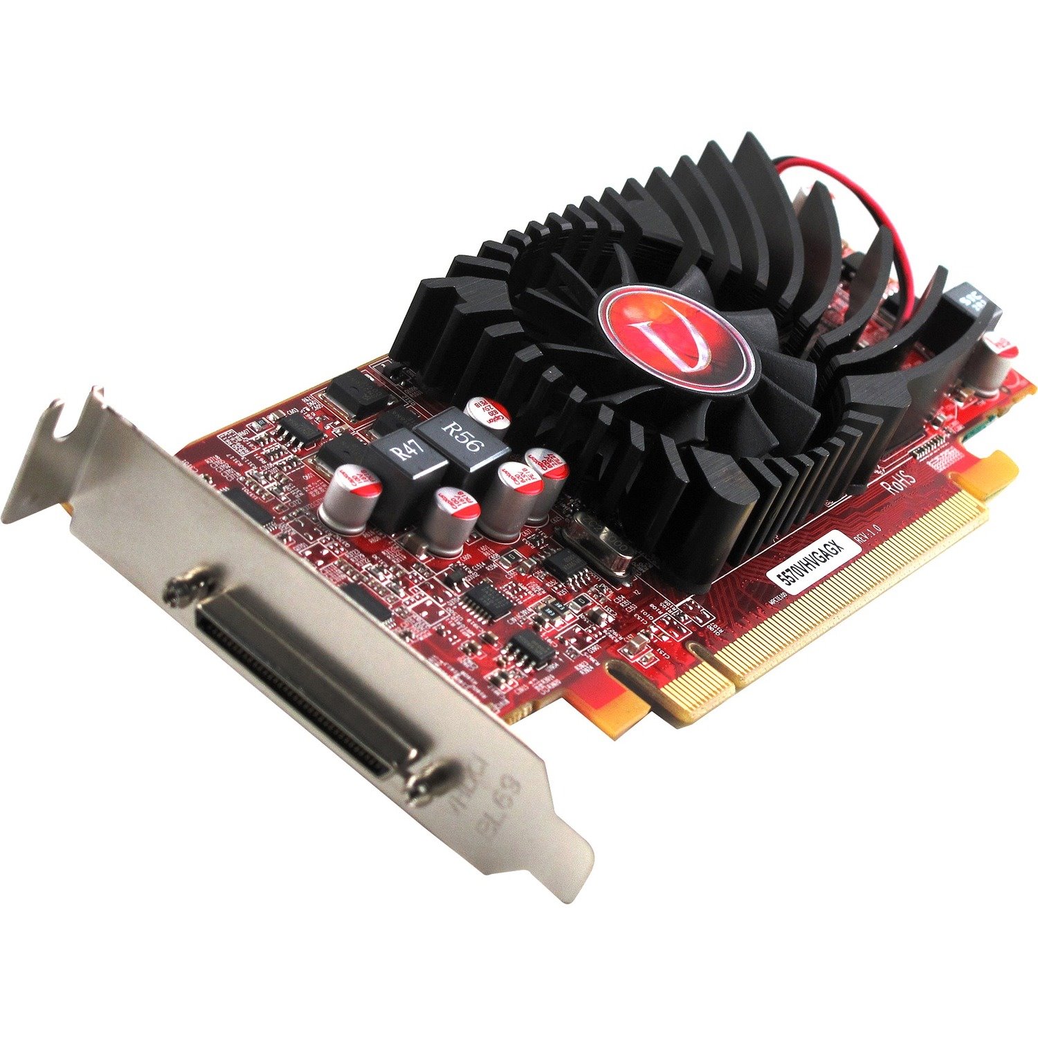 VisionTek Radeon 5570 SFF 1GB DDR3 4M VHDCI VGA (4x VGA)