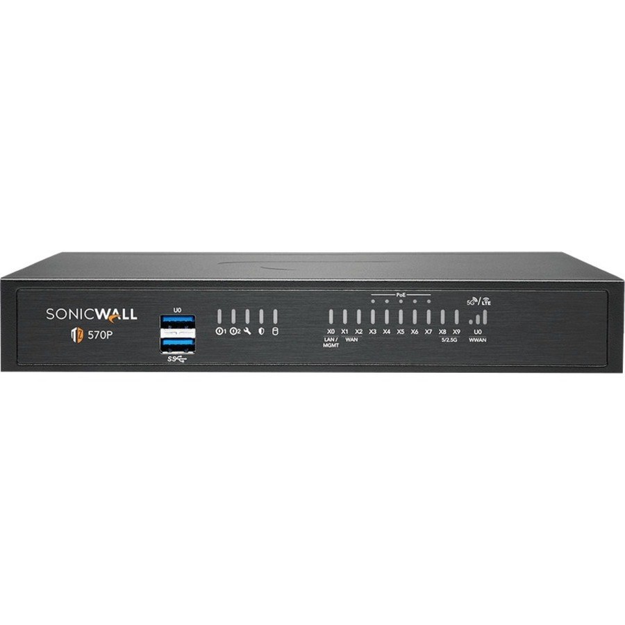 SonicWall TZ570P Network Security/Firewall Appliance