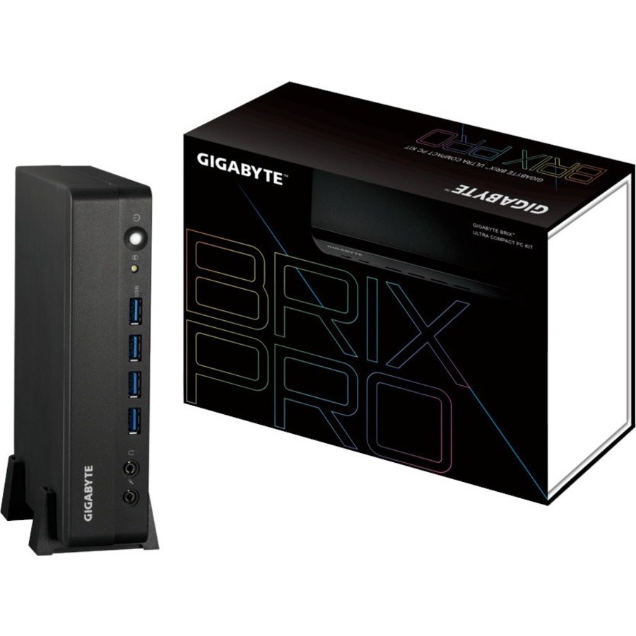 Gigabyte BRIX Pro GB-BSi5-1135G7 Barebone System - Mini PC - Intel Core i5 11th Gen i5-1135G7 900 MHz Quad-core (4 Core)