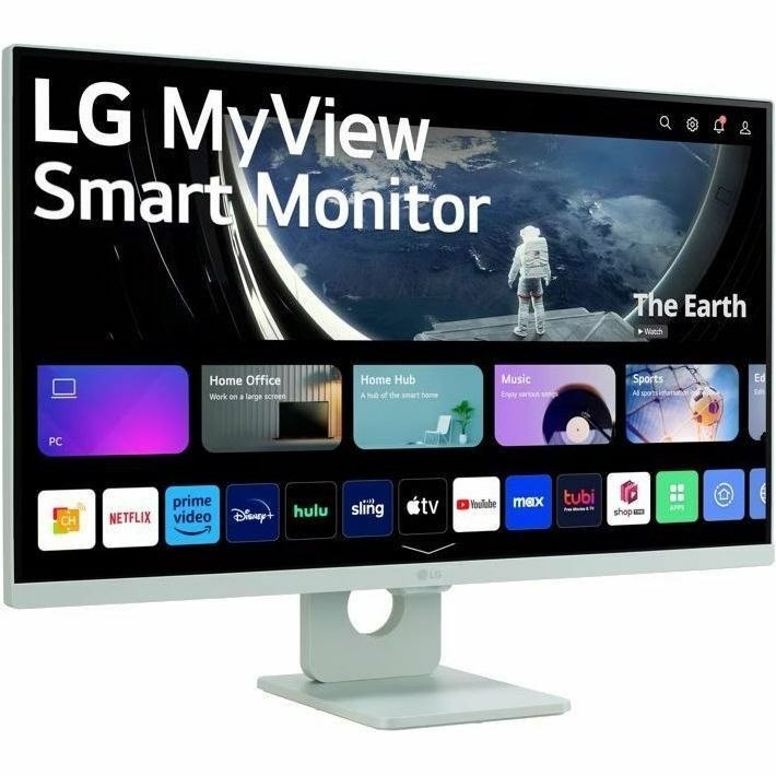 LG MyView 27SR50F-G 27" Class Full HD Smart LCD Monitor - 16:9 - Green