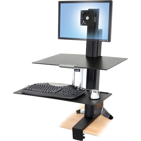 Ergotron WorkFit-S Height Adjustable Display Stand