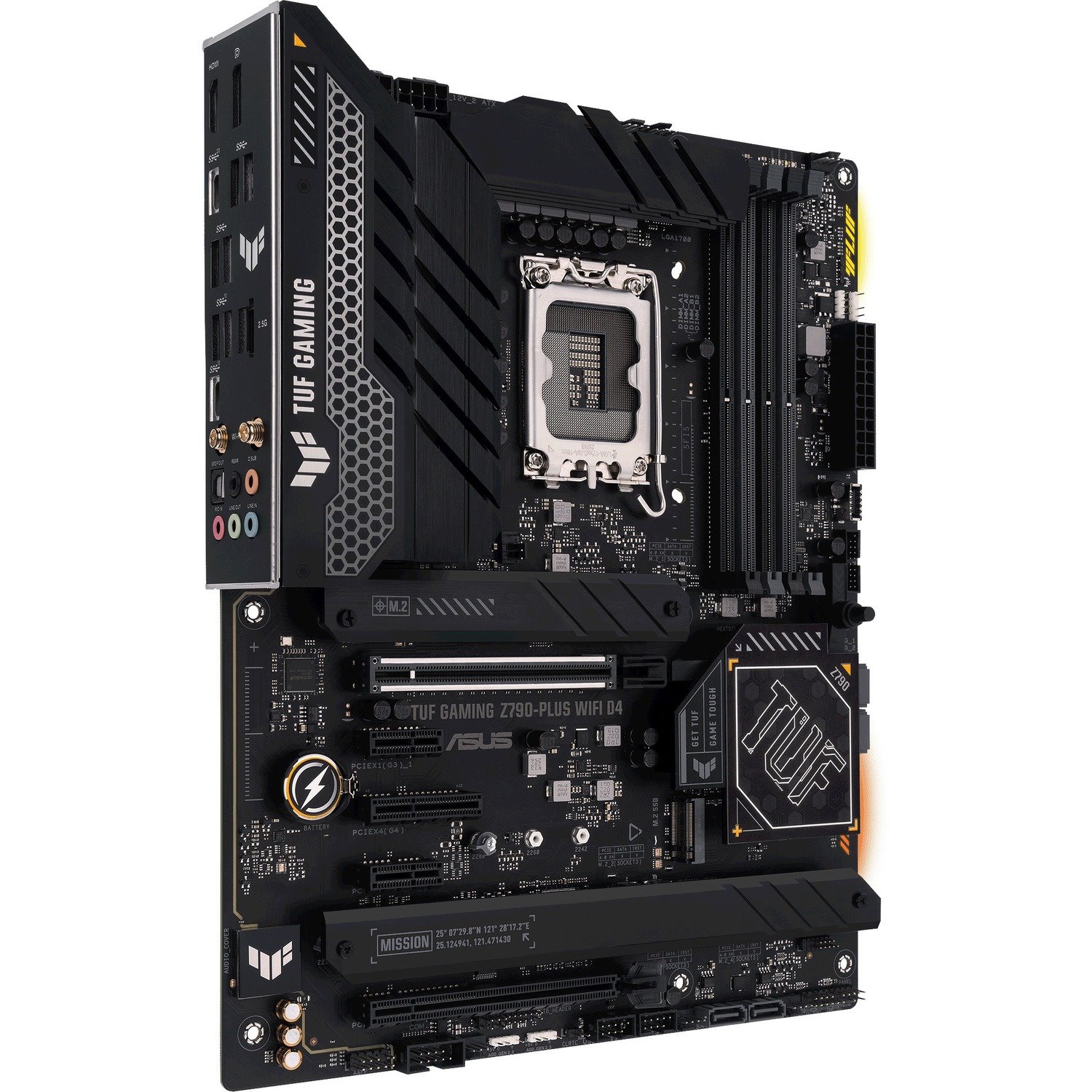 TUF GAMING Z790-PLUS WIFI D4 Gaming Desktop Motherboard - Intel Z790 Chipset - Socket LGA-1700 - ATX